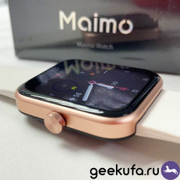 Смарт-часы 70Mai Maimo Watch Rose Gold (White/Green) фото 2