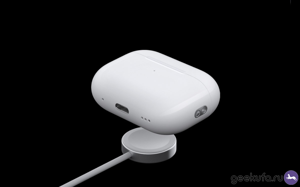 Apple AirPods Pro 2 теперь с разъемом USB-C / Интернет-магазин смартфонов и  гаджетов в Уфе / Geek Ufa