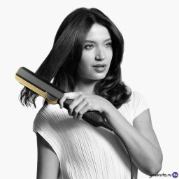 Выпрямитель Dyson HT01 Airstrait Straightener черный/золотой фото 2