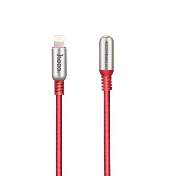 Lightning кабель HOCO U17 capsule charging 1.2m красный Уфа купить в интернет-магазине