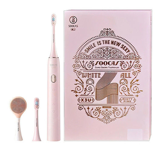 Электрическая зубная щетка Xiaomi Soocas X3U Set розовая Уфа купить в интернет-магазине