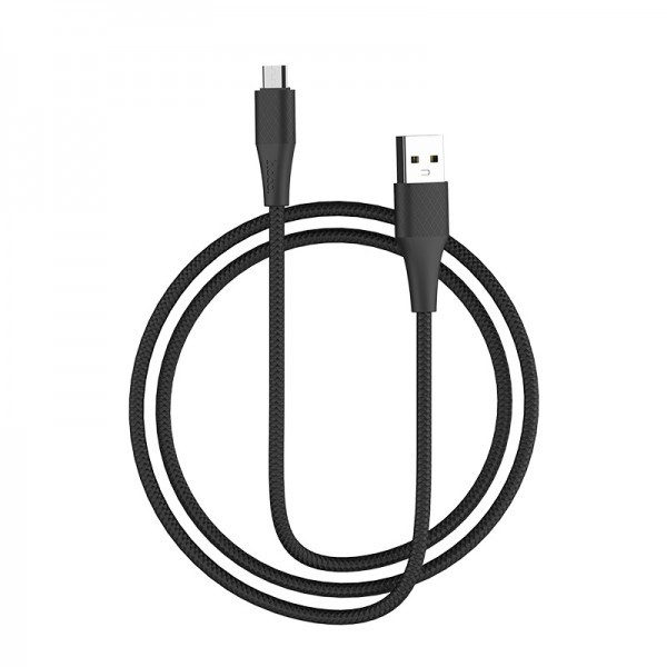 Micro USB Hoco X32 Excellent charging data cable 1m черный Уфа купить в интернет-магазине