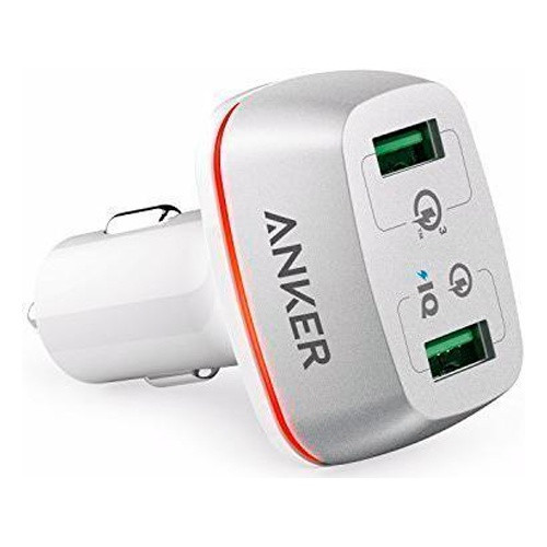 Автомобильное зарядное устройство Anker PowerDrive+ 2 Quick Charge 3.0 белое Уфа купить в интернет-магазине