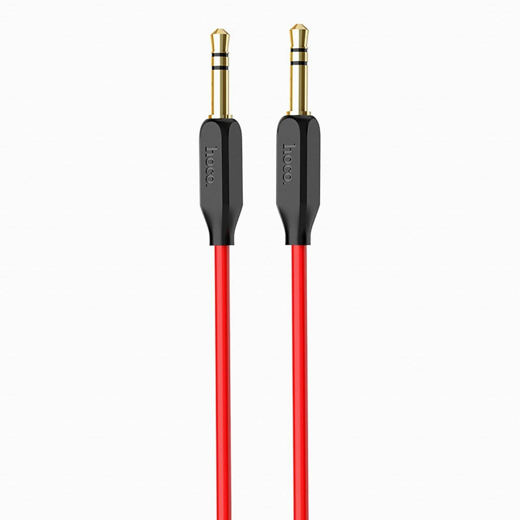Аудио-кабель AUX кабель HOCO UPA11 1m красный Уфа купить в интернет-магазине