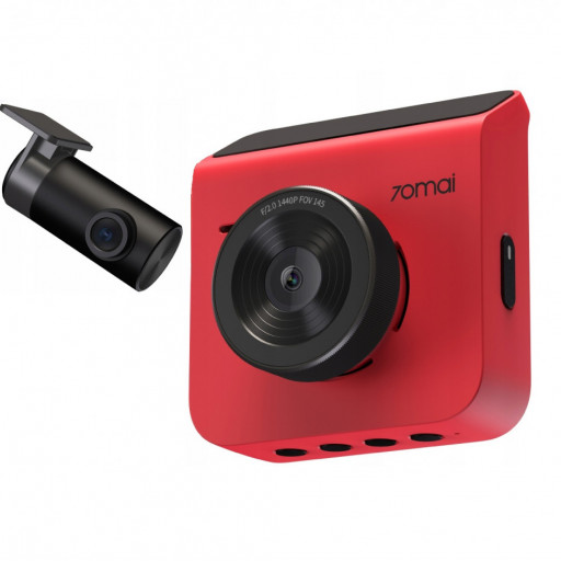 Видеорегистратор Xiaomi 70mai Dash Cam A400+Rear cam красный Уфа купить в интернет-магазине