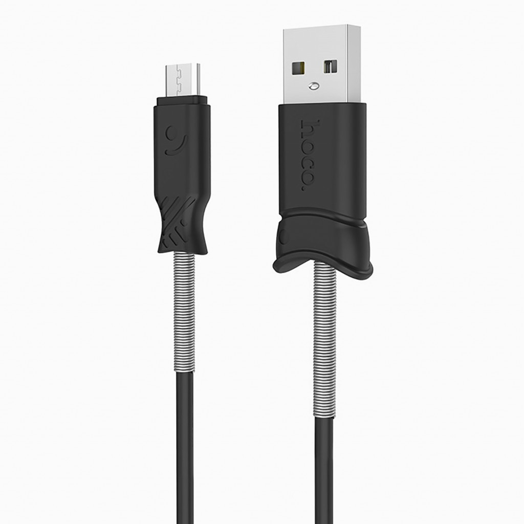 Micro USB Hoco X24 Pisces 1.2m черный Уфа купить в интернет-магазине