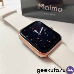 Смарт-часы Xiaomi 70Mai Maimo Watch Rose Gold (White/Green) фото 1