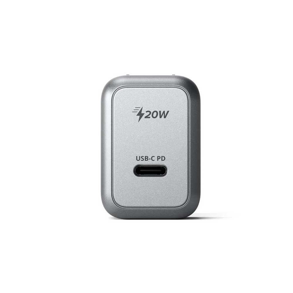 Сетевое зарядное устройство Satechi 20W USB-C PD Wall Charger темно-серое Уфа купить в интернет-магазине