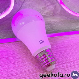 Умная лампочка Xiaomi Smart LED Bulb Warm белая фото 1
