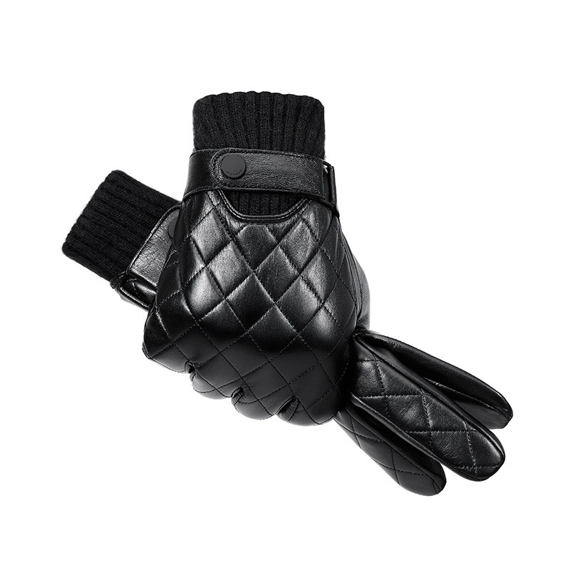 Мужские перчатки Qimian Seven-Sided Full Touch Screen Sheepskin Gloves L Уфа купить в интернет-магазине