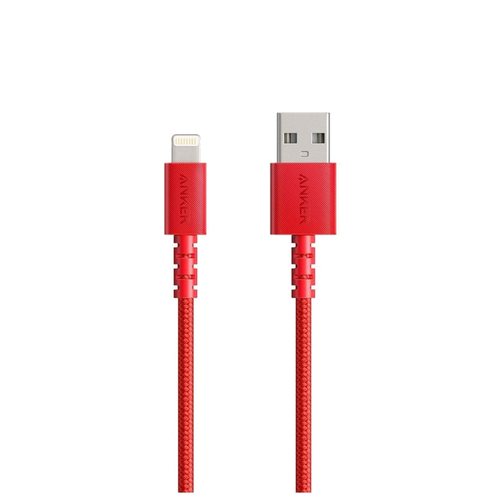 Lightning кабель Anker PowerLine Select USB-A- Lightning 0.9m A8012H91 красный Уфа купить в интернет-магазине
