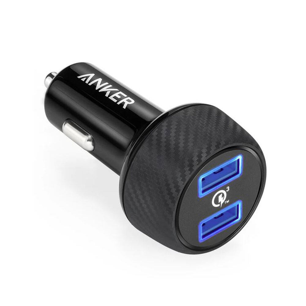 Автомобильное зарядное устройство Anker PowerDrive Speed 2 39W A2228 черное Уфа купить в интернет-магазине