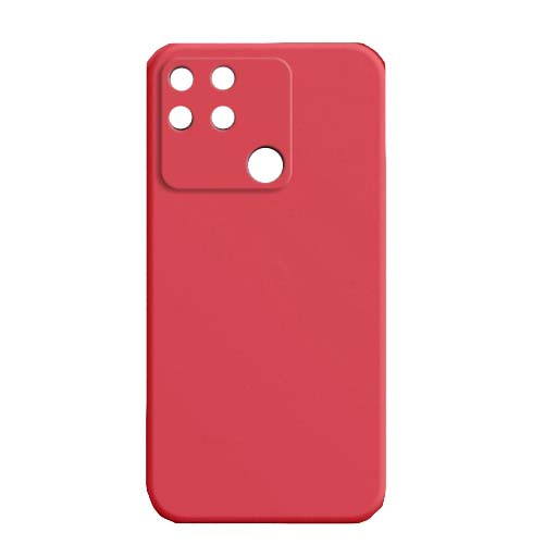 Силиконовая накладка для смартфона Realme Narzo 50A (красная) Уфа купить в интернет-магазине
