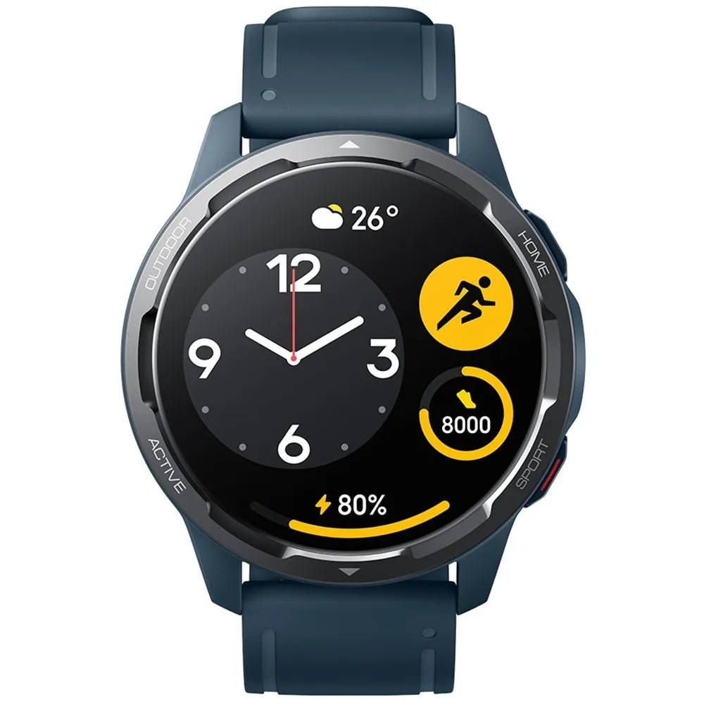 Умные часы Xiaomi Watch S1 Active GL синие Уфа купить в интернет-магазине