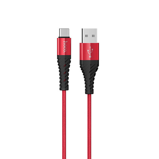 Type-C кабель Hoco X38 Cool Charging data cable красный Уфа купить в интернет-магазине