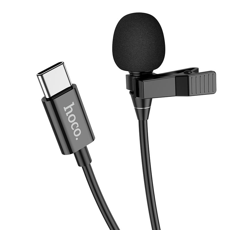 Микрофон петличный HOCO L14 Lavalier USB Type-C 2м Уфа купить в интернет-магазине