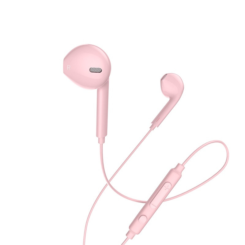 Наушники Hoco M55 с микрофоном розовые Уфа купить в интернет-магазине