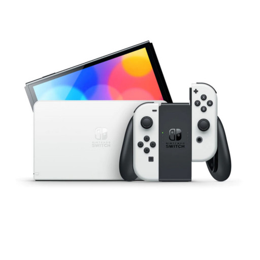Игровая приставка Nintendo Switch Oled Black White Уфа купить в интернет-магазине