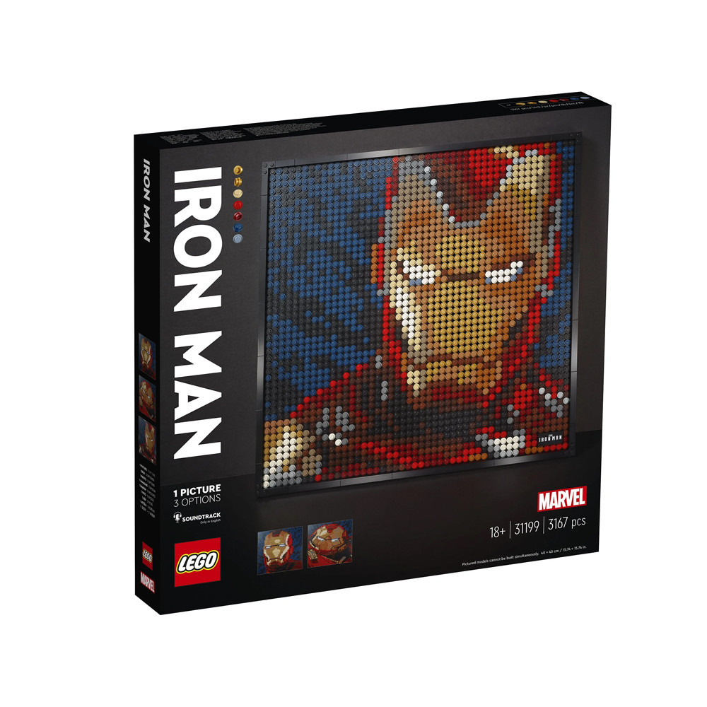 Конструктор LEGO Art 31199 Железный человек Marvel Studio Уфа купить в интернет-магазине