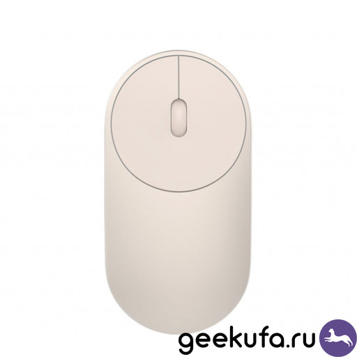 Мышь Xiaomi Mi Portable Mouse Gold Bluetooth Уфа купить в интернет-магазине