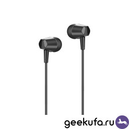 Наушники Hoco M34 Honor music earphones 1.2m (черные)