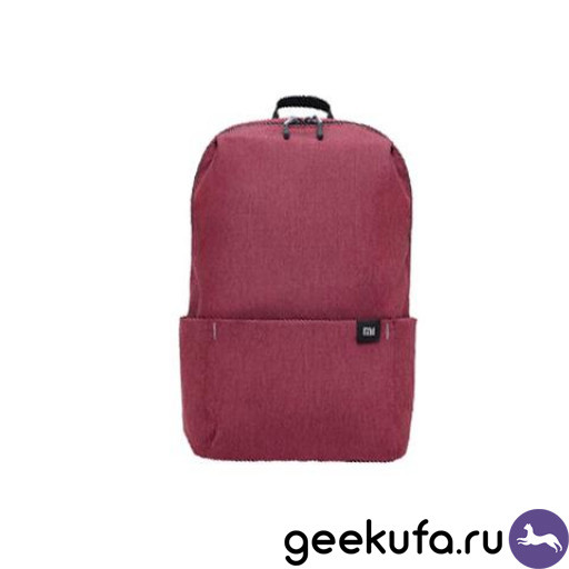 Рюкзак Mi Colorful Small Backpack 10L бордовый Уфа купить в интернет-магазине