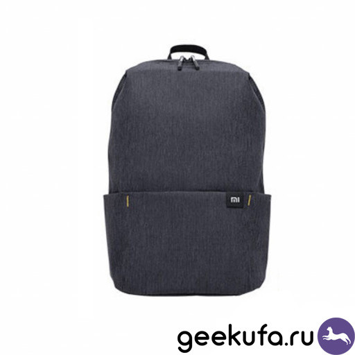 Рюкзак Mi Colorful Small Backpack 10L черный Уфа купить в интернет-магазине