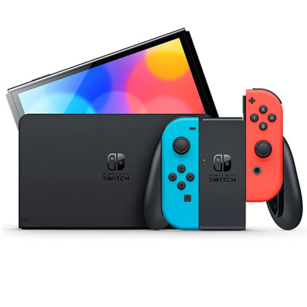 Игровая приставка Nintendo Switch Oled Neon Уфа купить в интернет-магазине
