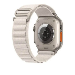 Ремешок Alpine Loop для Apple Watch Ultra 49 mm M (белый) фото 1