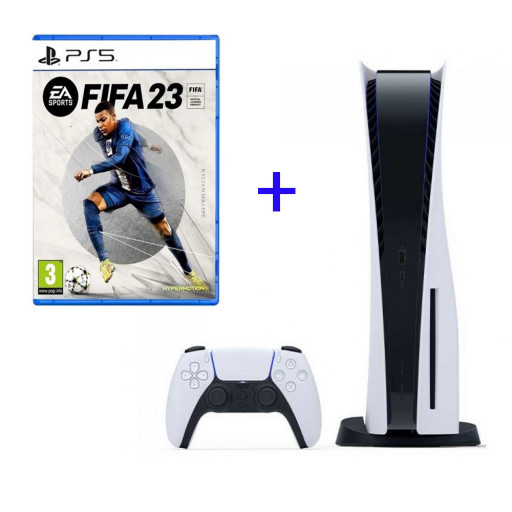 Игровая приставка Sony PlayStation 5 с дисководом + Игра Fifa23 Уфа купить в интернет-магазине