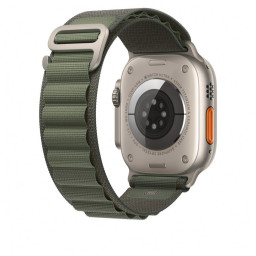 Ремешок Wiwu Alpine Loop для Apple Watch Ultra 49 mm (зеленый) фото 1