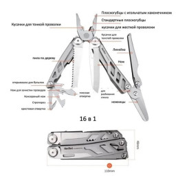 Мультитул NexTool Multifunction Flagship Pro NE20246 фото 3