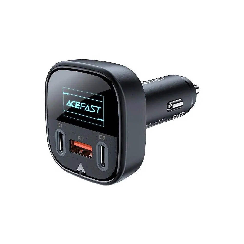 Автомобильное зарядное устройство ACEFAST B5 101W 2C+A metal car charger черное Уфа купить в интернет-магазине