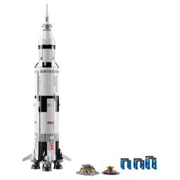 Конструктор LEGO Ideas 92176 - Ракетно-космическая система НАСА Сатурн-5-Аполлон фото 1