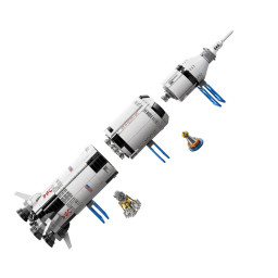 Конструктор LEGO Ideas 92176 - Ракетно-космическая система НАСА Сатурн-5-Аполлон фото 2