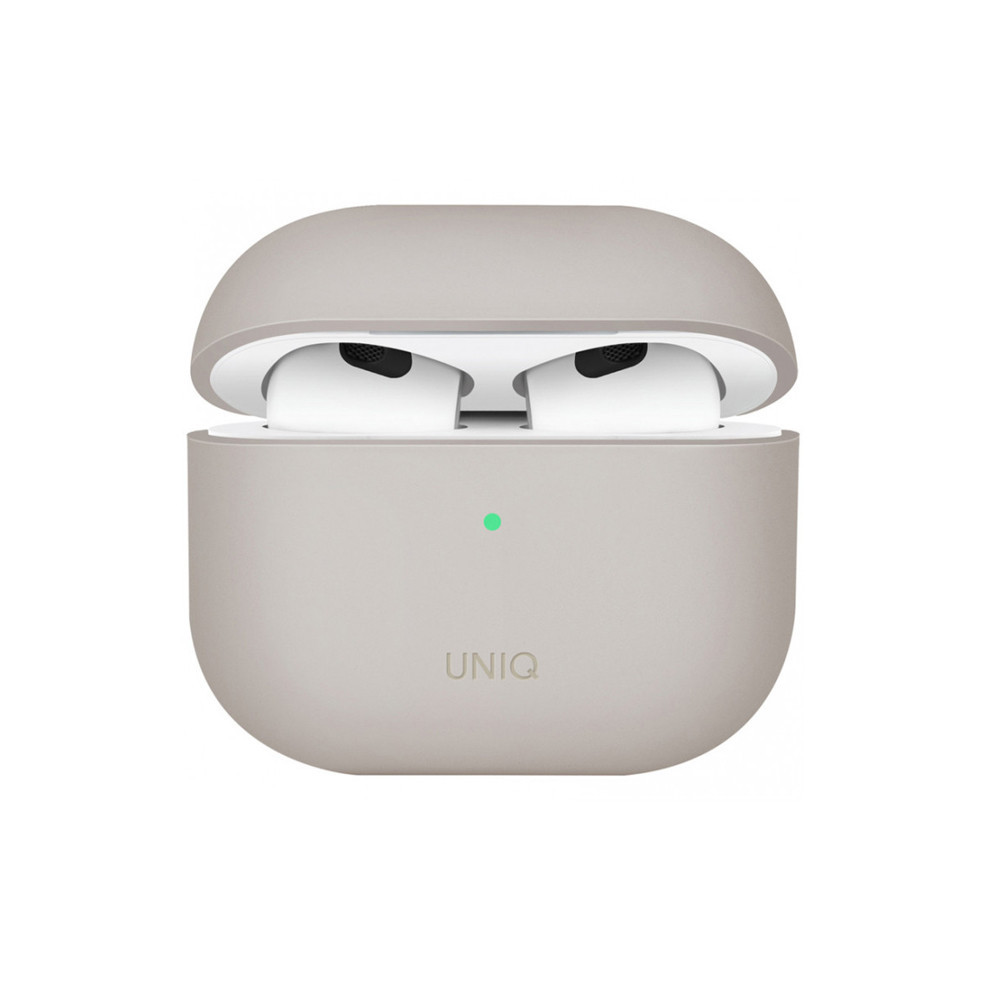 Чехол Uniq для Airpods 3 LINO Liquid silicone бежевый Уфа купить в интернет-магазине