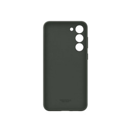 Оригинальная накладка для телефона Samsung Galaxy S23 Plus Silicone Case (хаки) фото 2