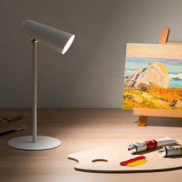 Настольная лампа Mijia Rechargeable Desk Lamp белая фото 4