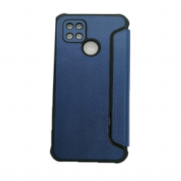 Чехол-книжка Fashion магнитный для смартфона Poco C40 (синий) фото 1