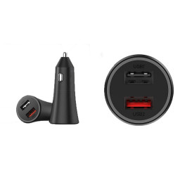 Автомобильное зарядное устройство Mi Dual-Port Car Charger 37W (CC06ZM) фото 2