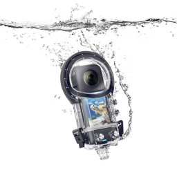 Водонепроницаемый чехол для экшн-камеры Insta360 X3 Dive Case фото 1