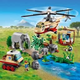 Конструктор LEGO City 60302 - Операция по спасению зверей фото 2