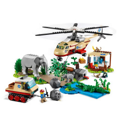 Конструктор LEGO City 60302 - Операция по спасению зверей фото 1