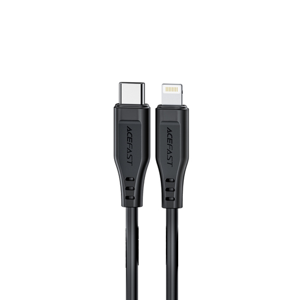 Lightning кабель ACEFAST C3-01 MFI USB-C to Lightning TPE 1.2m черный Уфа купить в интернет-магазине