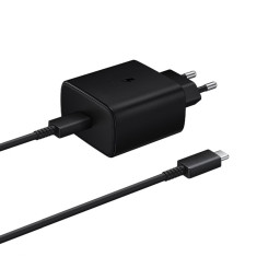 Сетевое зарядное устройство Samsung 45W PD Power Adapter USB-C to USB-C Cable черное купить в Уфе