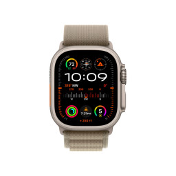 Часы Apple Watch Ultra 2 49mm, корпус из титана, ремешок Alpine оливкового цвета фото 1