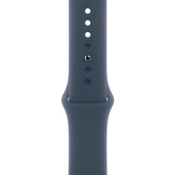 Часы Apple Watch SE 2023 40 мм, Корпус из алюминия серебристого цвета, Спортивный ремешок цвета "грозовой синий" фото 1