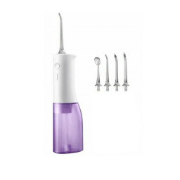 Беспроводной ирригатор Soocas W3 Pro фиолетовый без кейса для насадок купить в Уфе