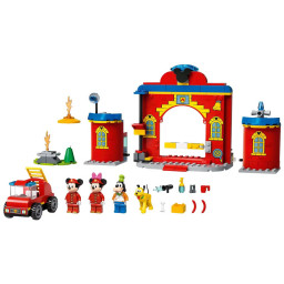 Конструктор Lego Микки и друзья 10776- Пожарная часть и машина фото 3