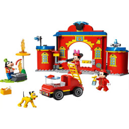 Конструктор Lego Микки и друзья 10776- Пожарная часть и машина фото 1